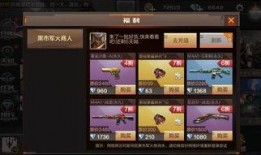 cf手游黑市最新爆料图,神秘武器与战术装备大揭秘！